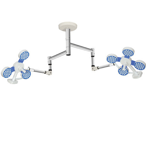 OT Ceiling Lights with Twin Dome 76 Plus 76 LEDs