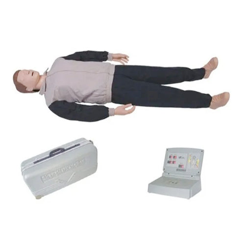 Advanced Adult CPR Training Manikin With Monitor  Printer